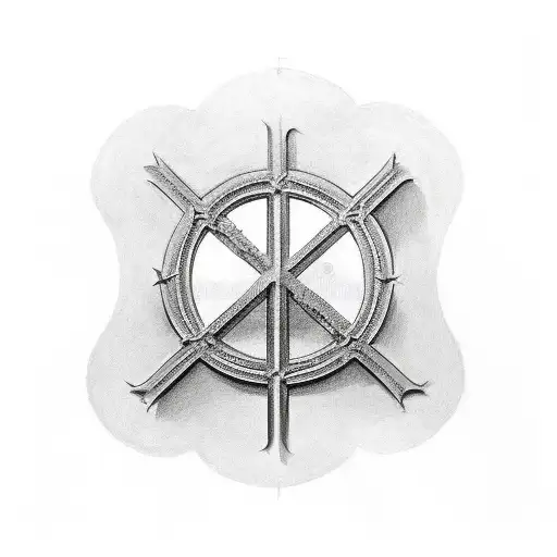 Christian Cross With Some Background Stuff