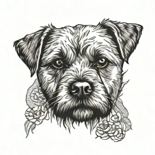 Border Terrier Dog
