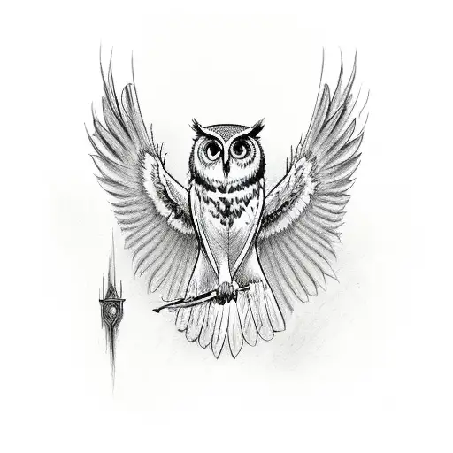 Owl Harry Potter Deathly Hallows
