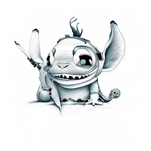 Stitch Cartoon
