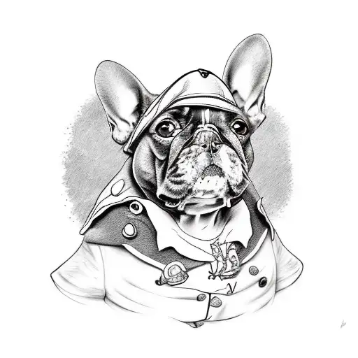 French Bulldog As Pirate