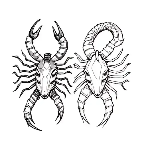 Combined Zodiac Sign Of Scorpio And Capricorn