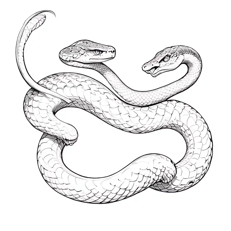 Snake That Slithers Up Arm And Onto Back