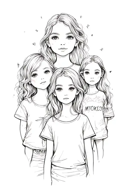 Tatto To Represent My Nieces And Nephews