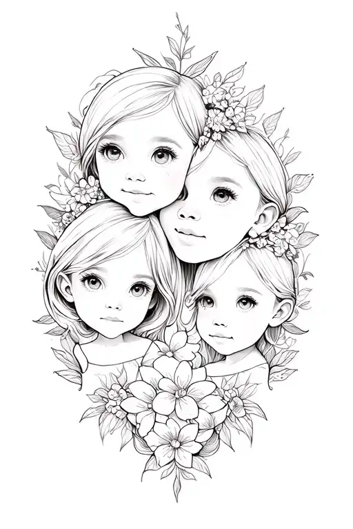 Tatto To Represent My Nieces And Nephews