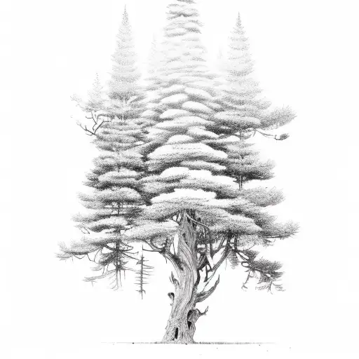 Tall Pine Tree
