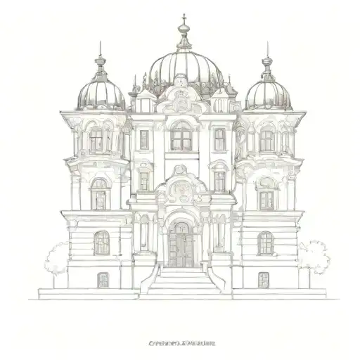 Russian Building Dark