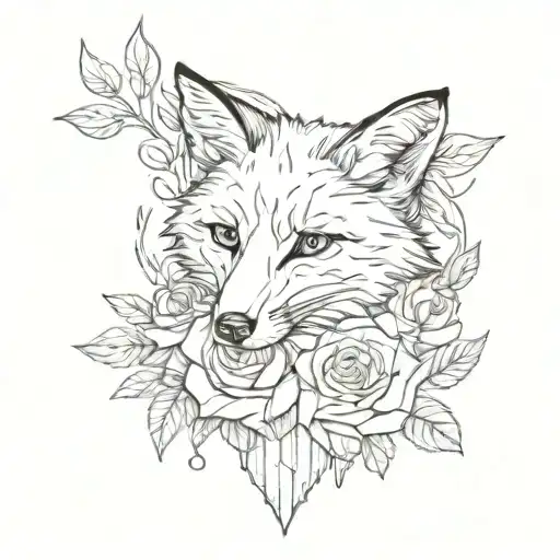 Fox And Rose