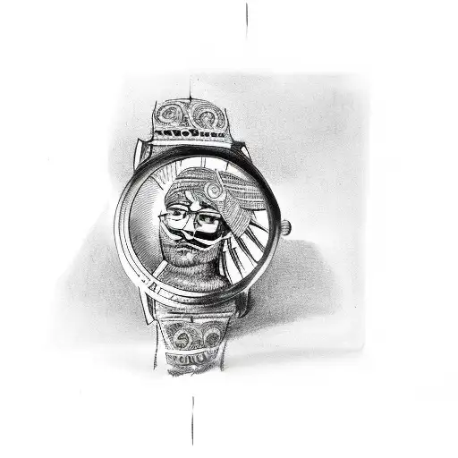 Indian Men With A Watch