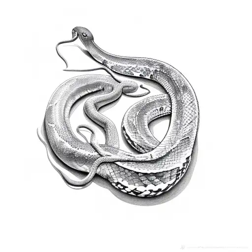 Realistic Python Slithering From Tree