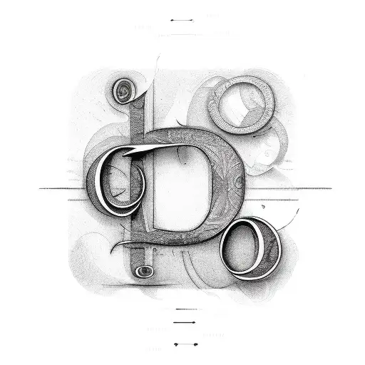 Letter A In The Circle