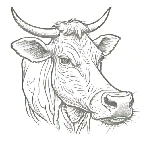 Cartoon Cow