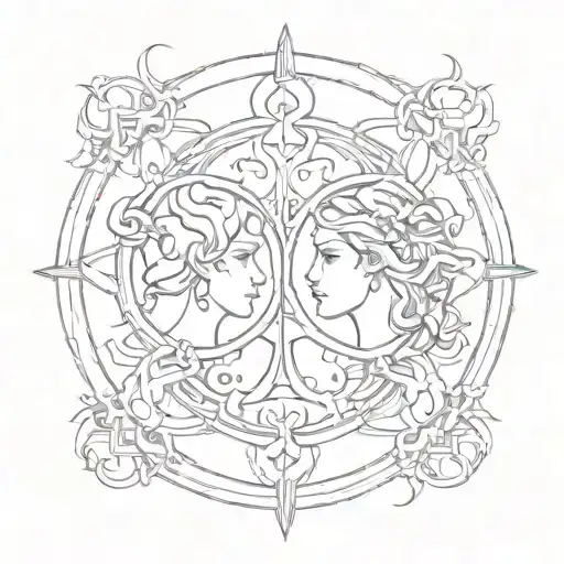 Gemini Zodiac Symbol