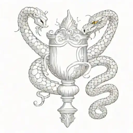 Snake And A Holy Grail