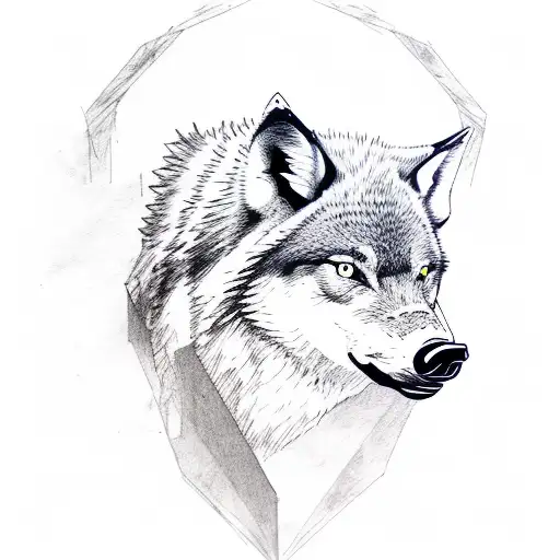 Lonely Wolf Wood Boar