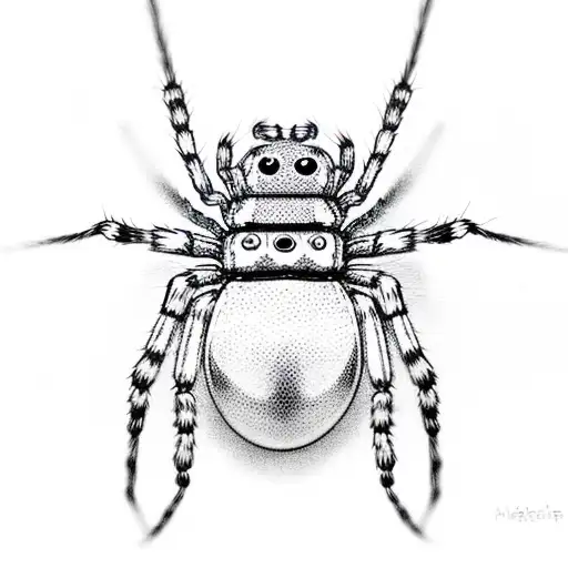 Spider With A Chain
