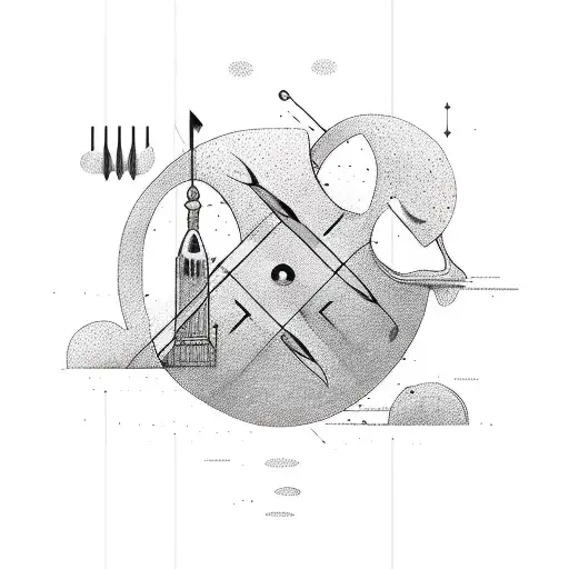 Arrow With Morse Code