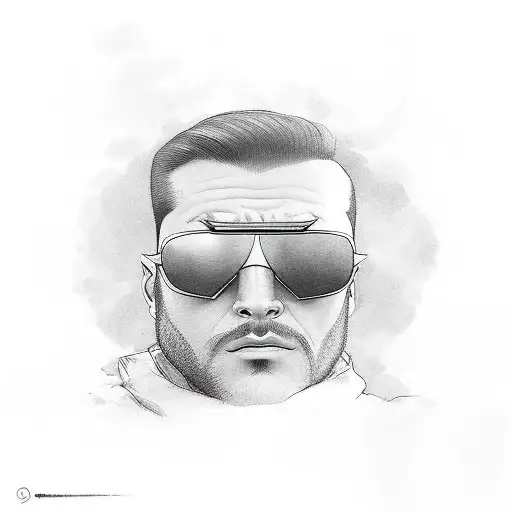 Dad Life With Sunglasses And One Busted Lens And In Good Lens A Villian Reflection