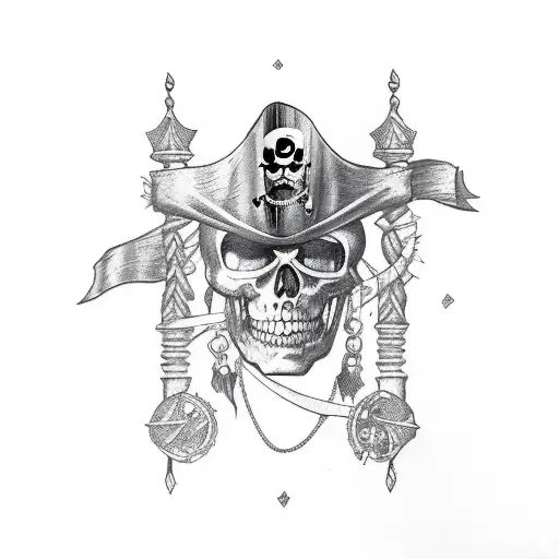 Pirate Queen Feminine Upper Arm