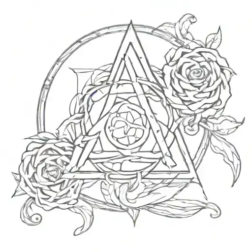 Triquetra With 2 Capricorn And 1 Cancer Zodiac Sign