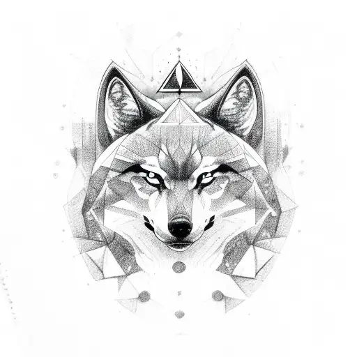 Triforce Tree Wolf Desiderata