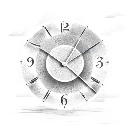 Clock With 5 Year Anniversary