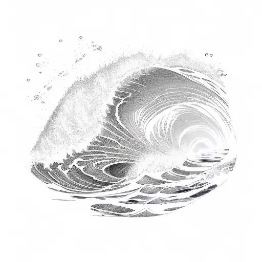 Ocean Waves Merging Into Hiking Trail