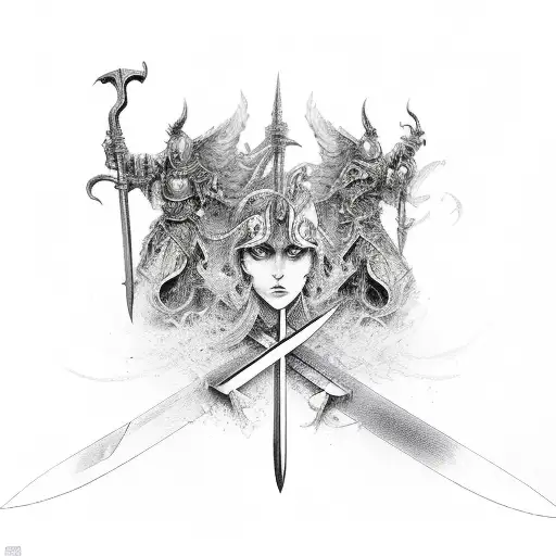 Sword With Died Demons