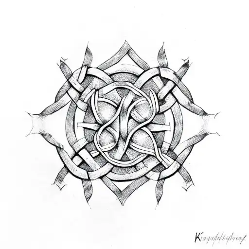 Celtic Knotwork Paislies