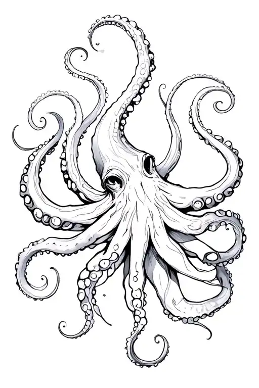 Kraken Squid Wrapped