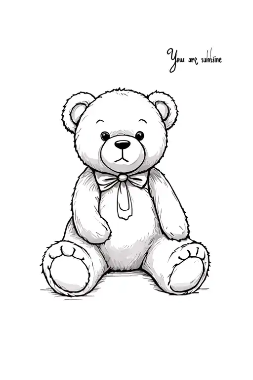You Are My Sunshine Teddy Bear