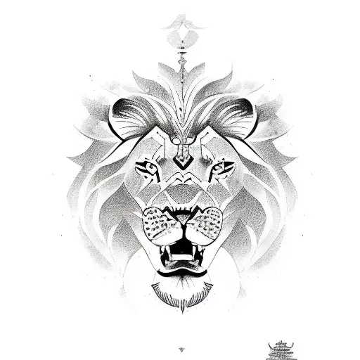 Make A Cover Up Tattoo Of Lion