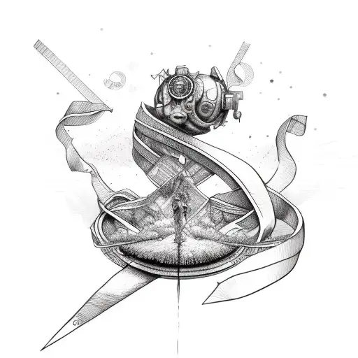 Believe With A Tattern Cancer Ribbon