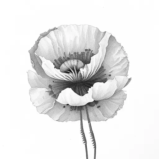 The Word Poppy Spelt With A Backwards Y