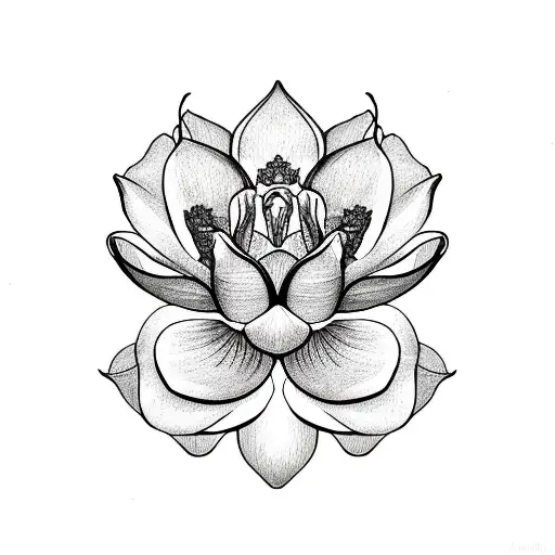 Wrap Around Roses Lotus Violets And Irises Vine