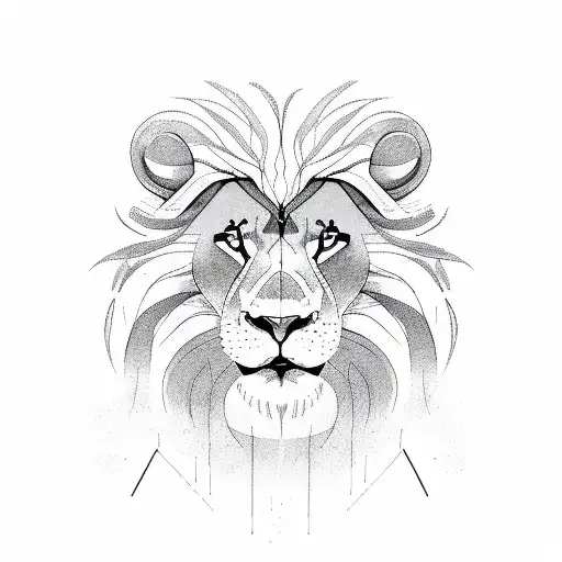 Roots Formning Into A Lion