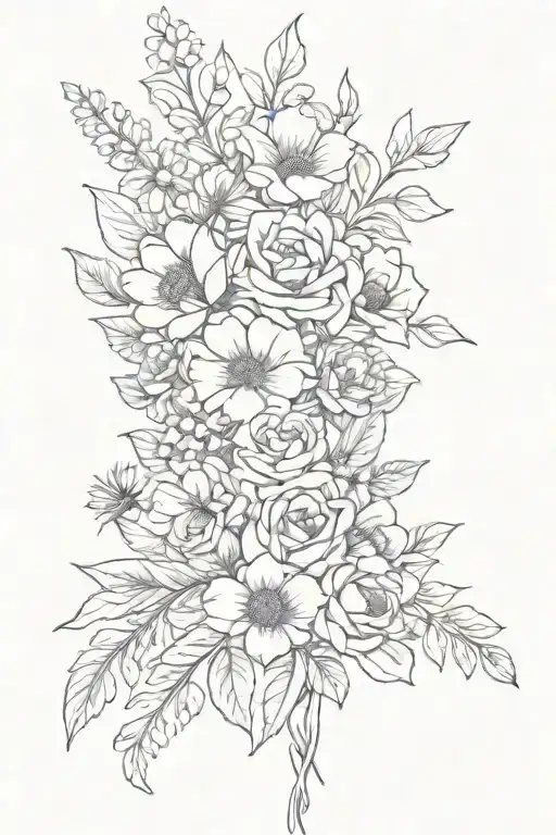 Birth Flowers Bouquet