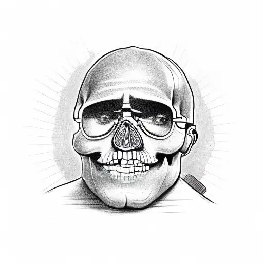 Biggie Smalls Candy Skull