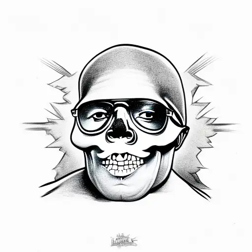 Biggie Smalls Candy Skull