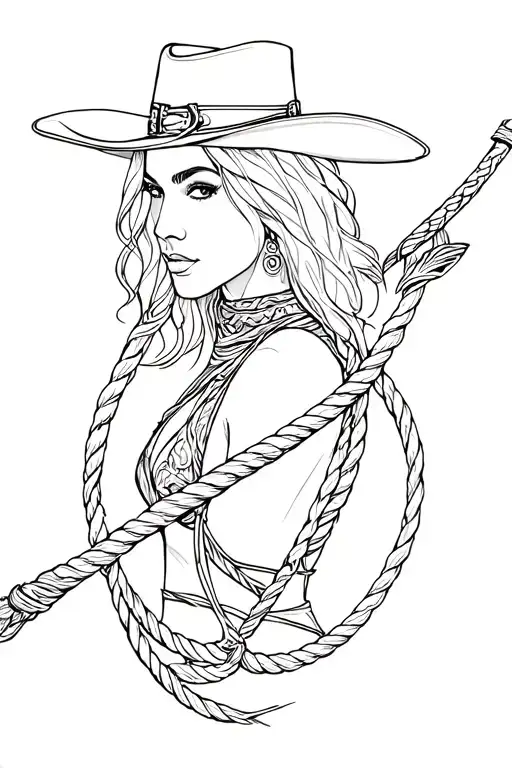 Western Lasso Fine Line