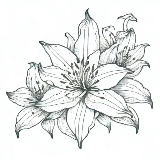 Lily Flower Blooming