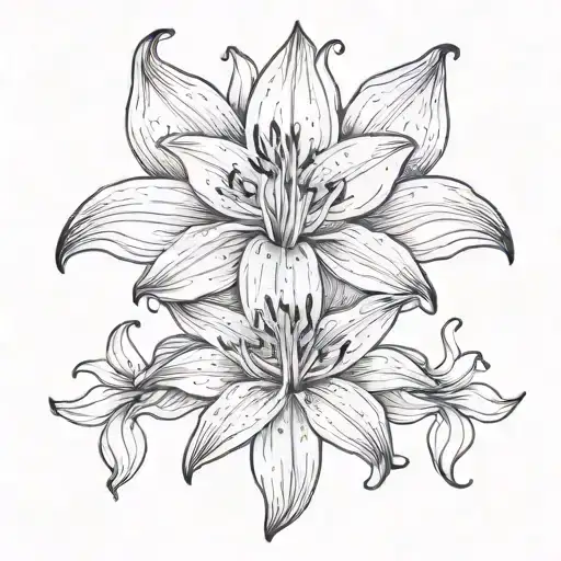 Lily Flower Blooming