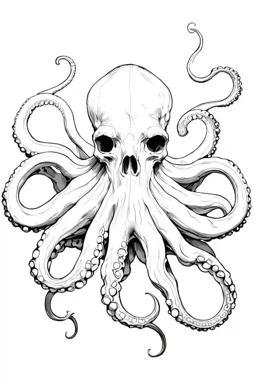 Octopus And Atlas Greek God