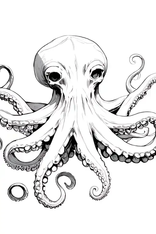 Octopus And Atlas Greek God