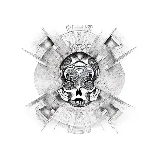 Create A Tattoo Design Inspired By Mexican Culture And Design Elements