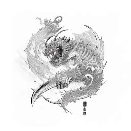 Inosuke Katana From Demonslayer