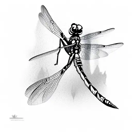 Hand Grasping For Dragonfly