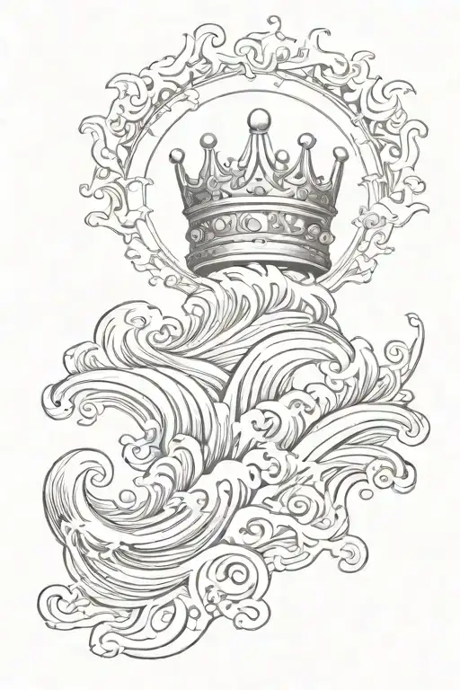 Waves And Crown