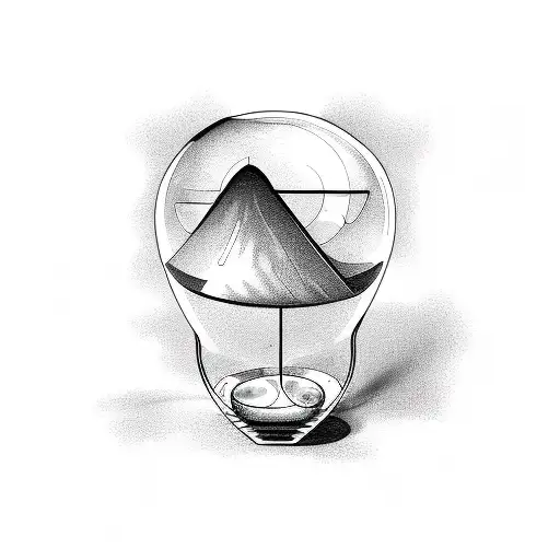 Hourglass With Lifeline