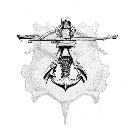 Reaper Being Pulled Down With Anchor